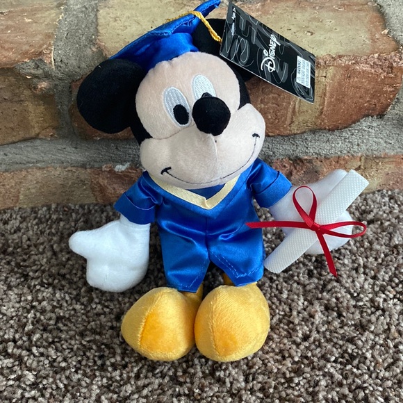 Disney Toys Graduation Mickey Mickey Mouse Plush Poshmark